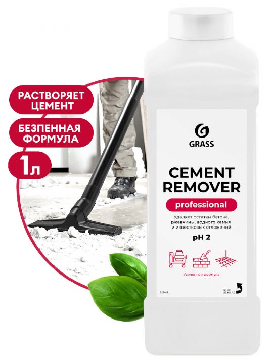 Средство для очистки после ремонта Cement Remover 1л